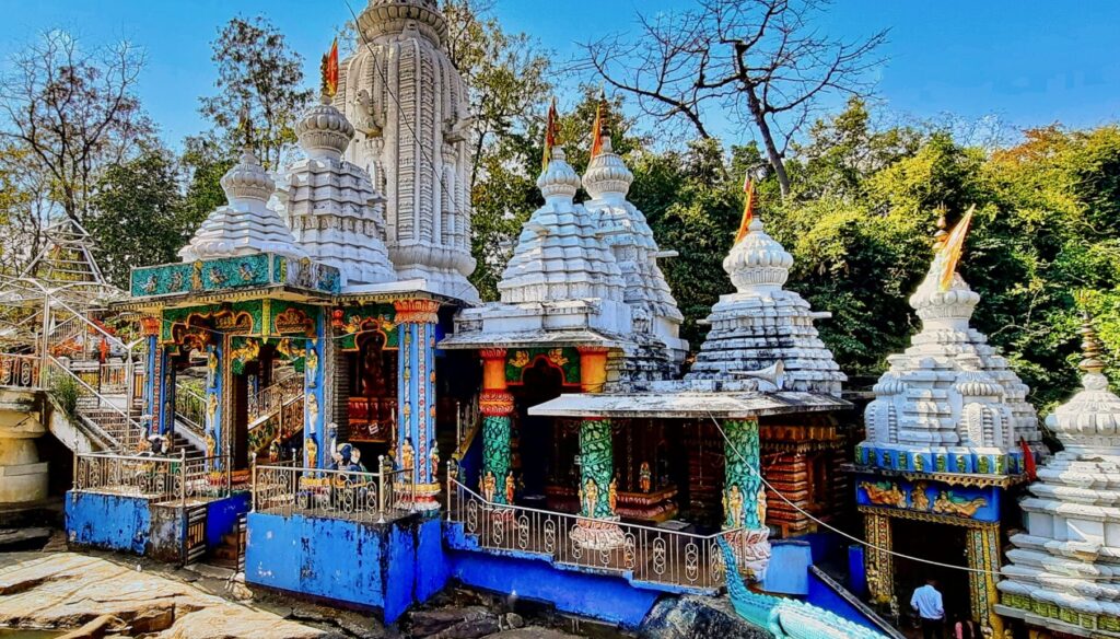 Main entrance of Jatmai Mata Mandir Gariaband
