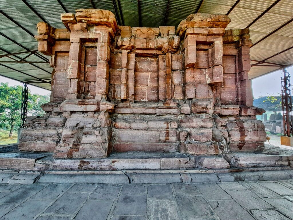 Intricate carvings on Devrani Temple door at Tala Gram Bilaspur