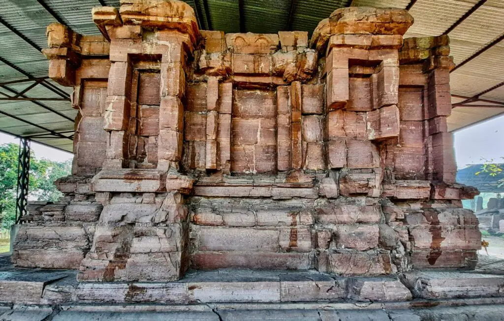 Intricate carvings on Devrani Temple door at Tala Gram Bilaspur