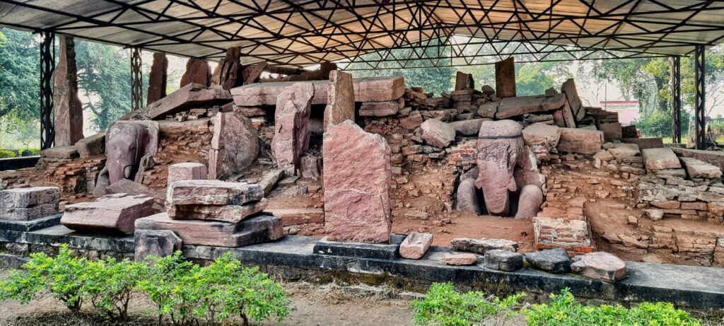 Historical ruins of Jethani Temple at Ameri Kapa Bilaspur