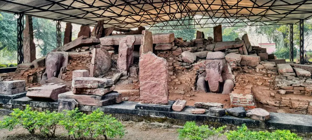 Historical ruins of Jethani Temple at Ameri Kapa Bilaspur