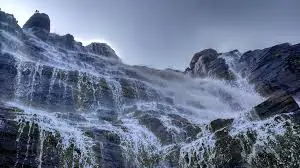 The milky white Tirathgarh Waterfall Bastar